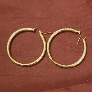 14k hoops